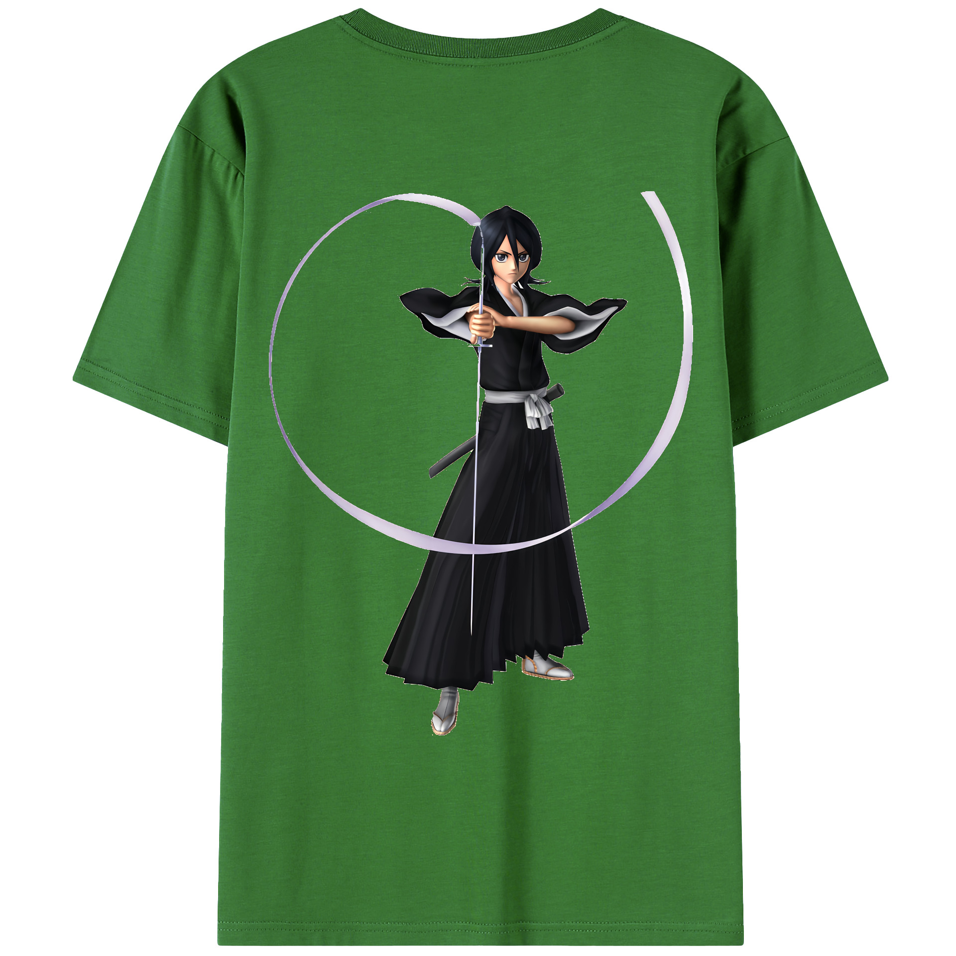 （画像用） ブリーチ 朽木ルキア BLEACH Kuchiki Rukia レディース半袖Tシャツ(バックプリント)
